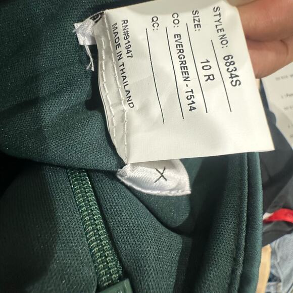 After Six Halter Neck Charmeuse & Crepe Gown Sleeveless in Evergreen Size 10 NWT - Picture 9 of 12